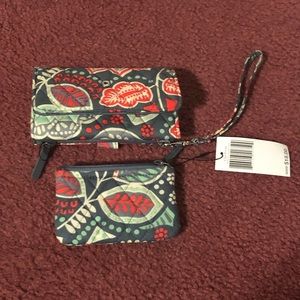 Vera Bradley wristlets and coin purse